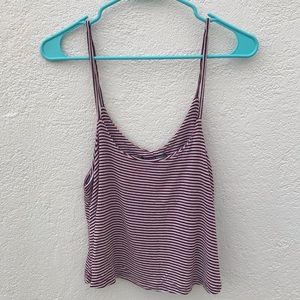 2 for $20 Brandy Melville Red & White Striped Top